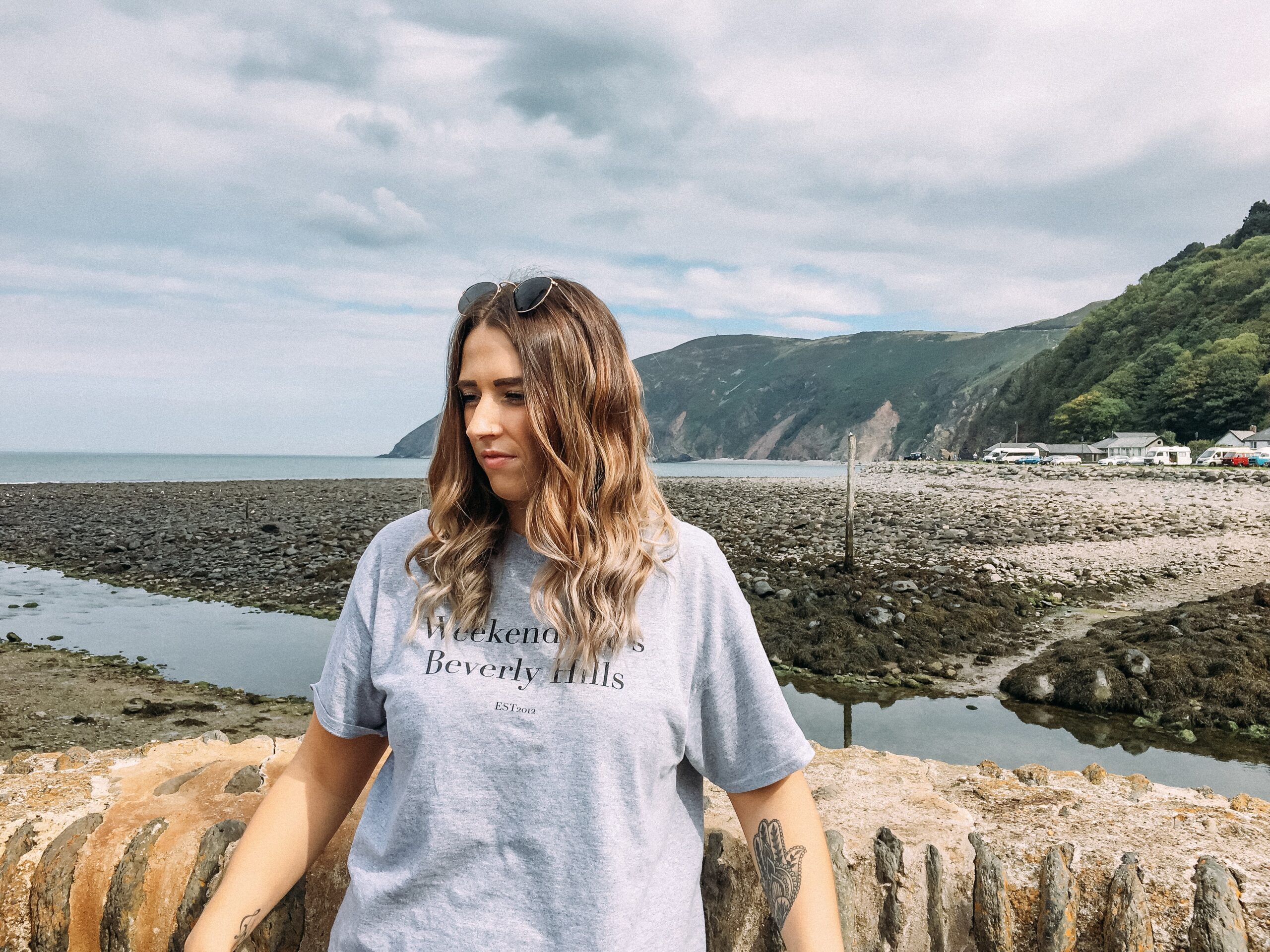 Looking candid at the beach